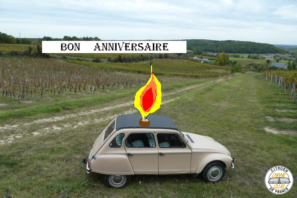 Remi Ca S Arrose Joyeux Anniversaire Le Cafe Forum Du Citroen Dyane Club De France